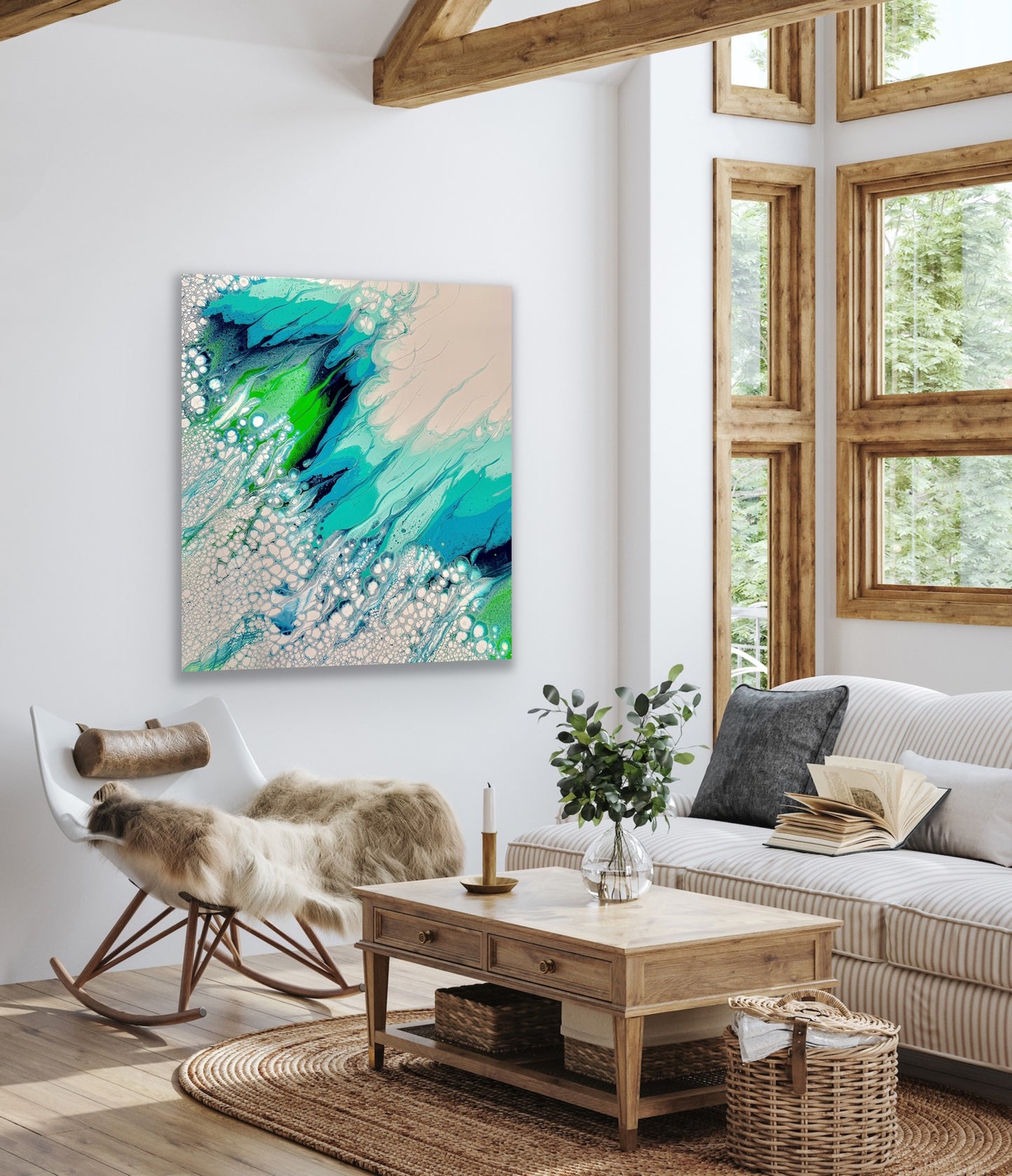 TIDE OF THOUGHT - Canvas Print