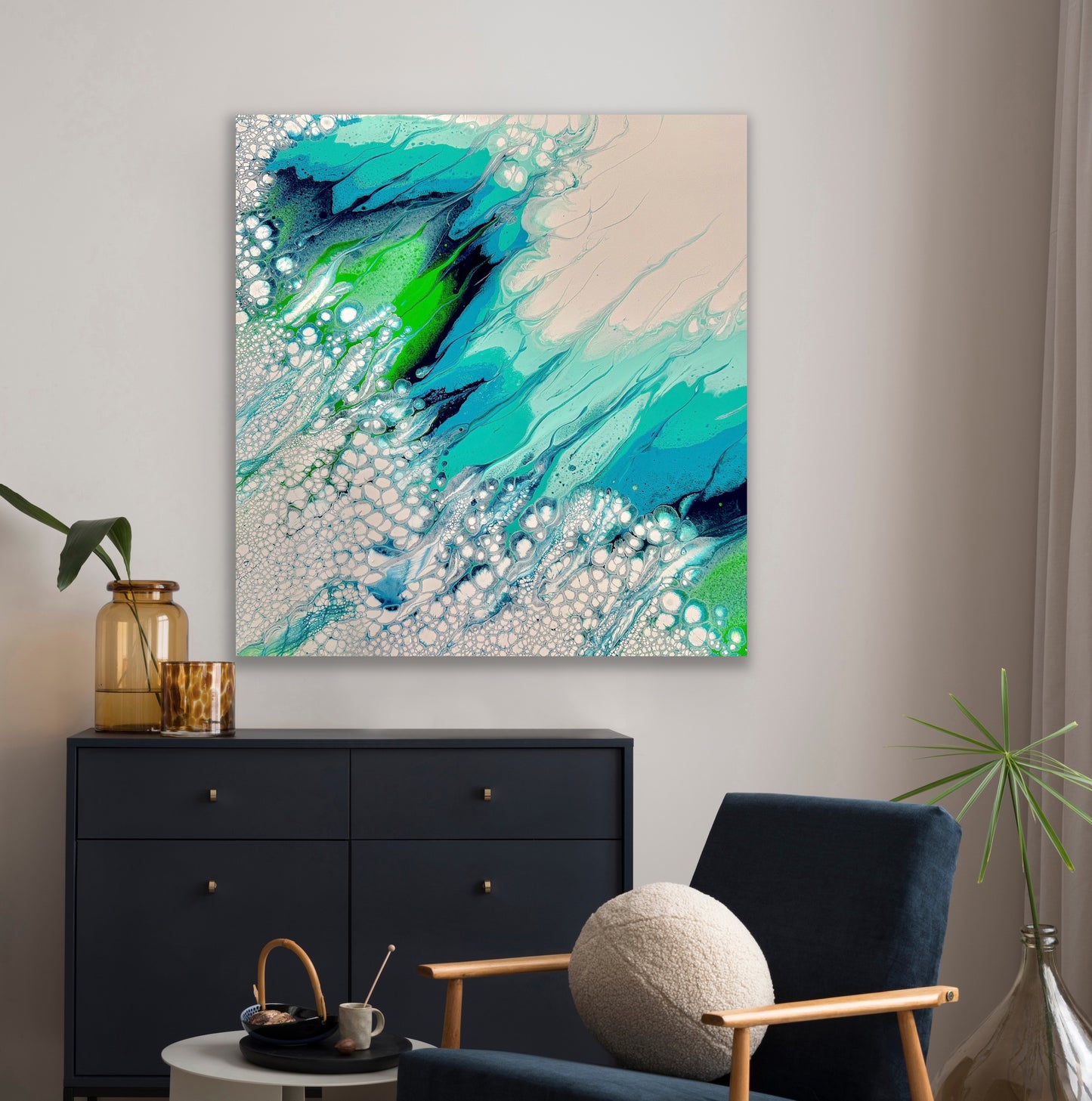 TIDE OF THOUGHT - Canvas Print