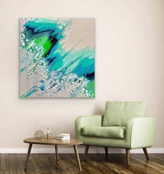 TIDE OF THOUGHT - Canvas Print