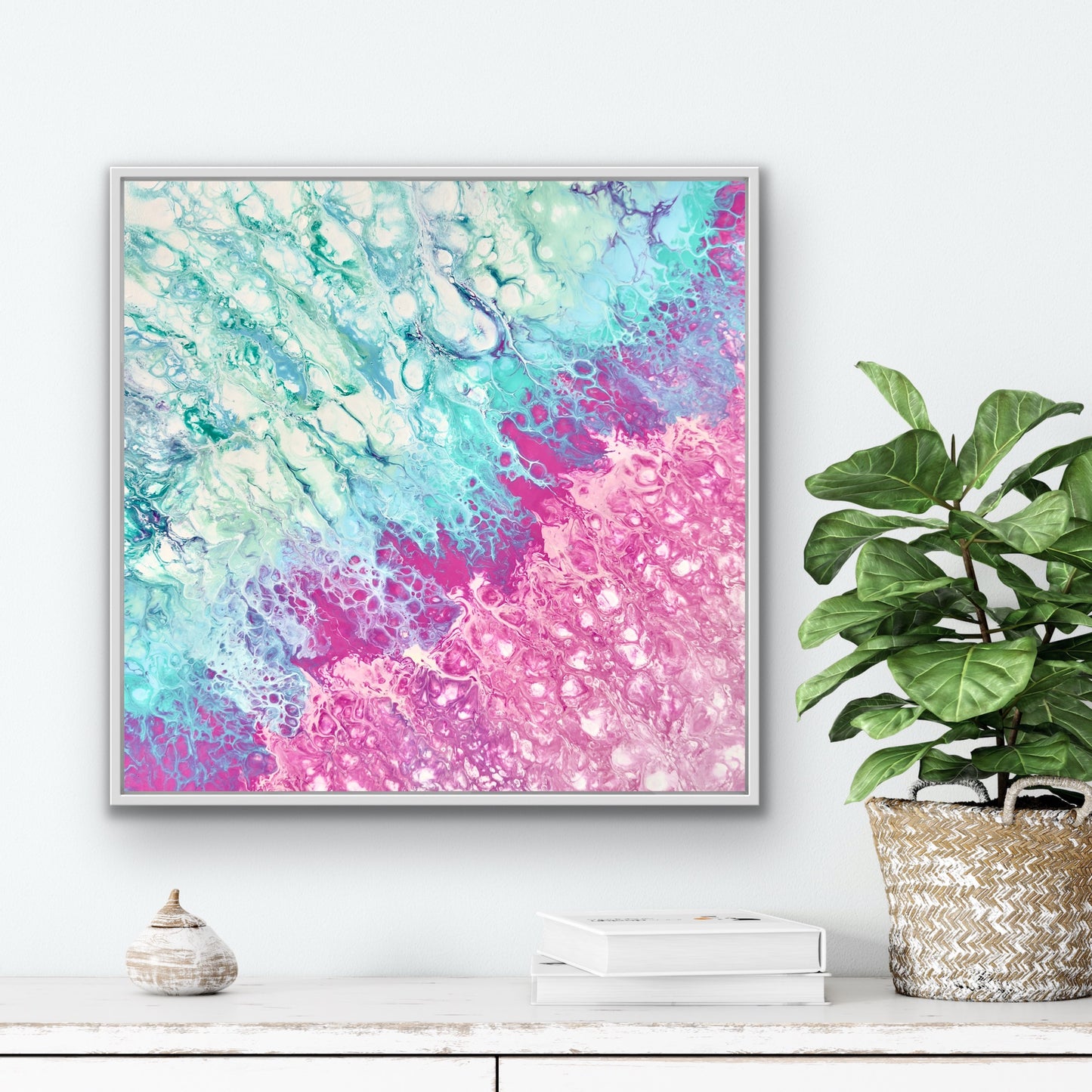 CHROMATIC DRIFT - Canvas Print