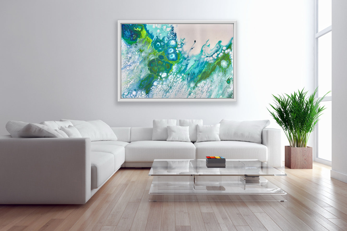 BENEATH THE SURFACE - Canvas Print