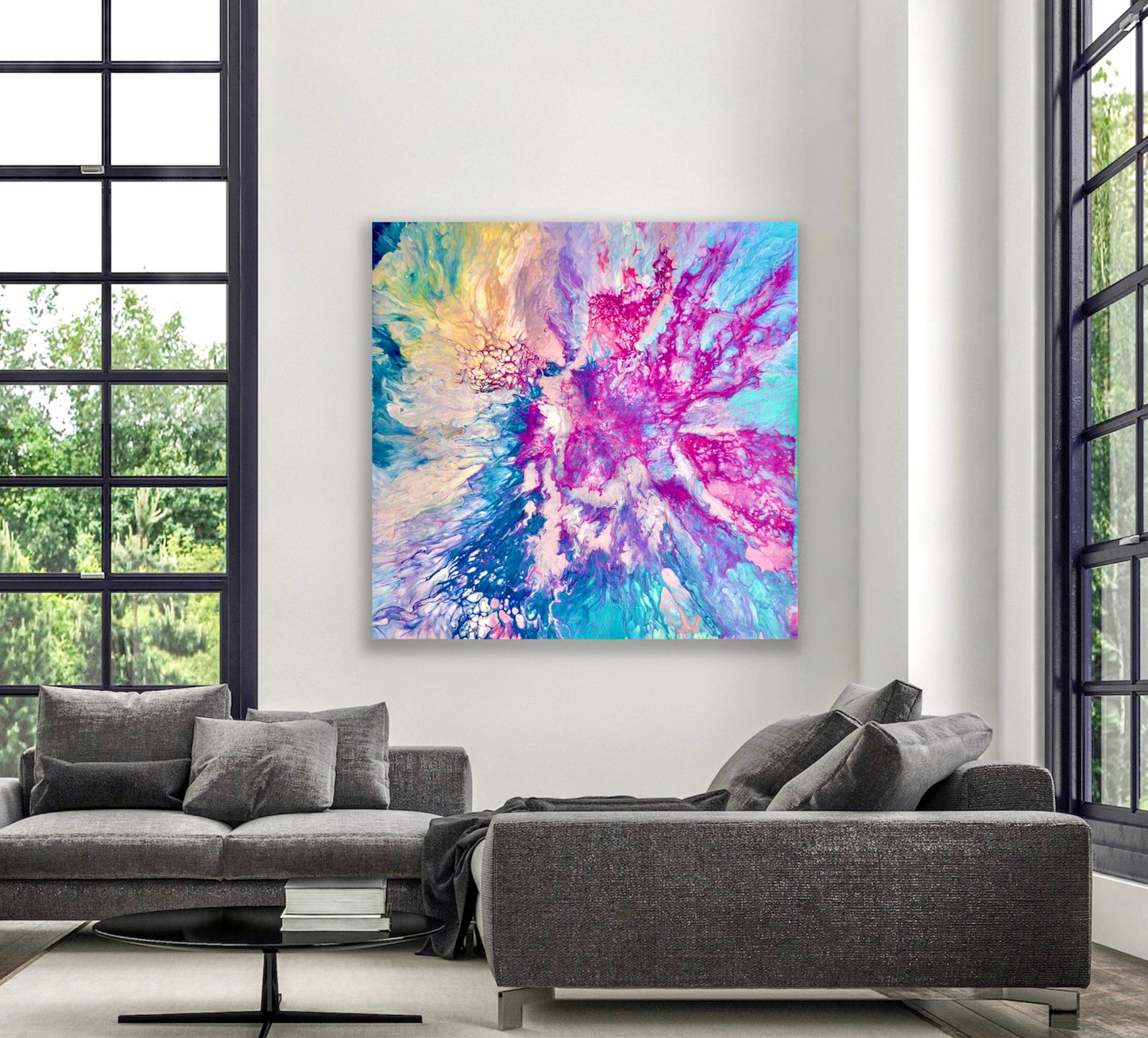 DREAMT IN MAGENTA - Canvas Print