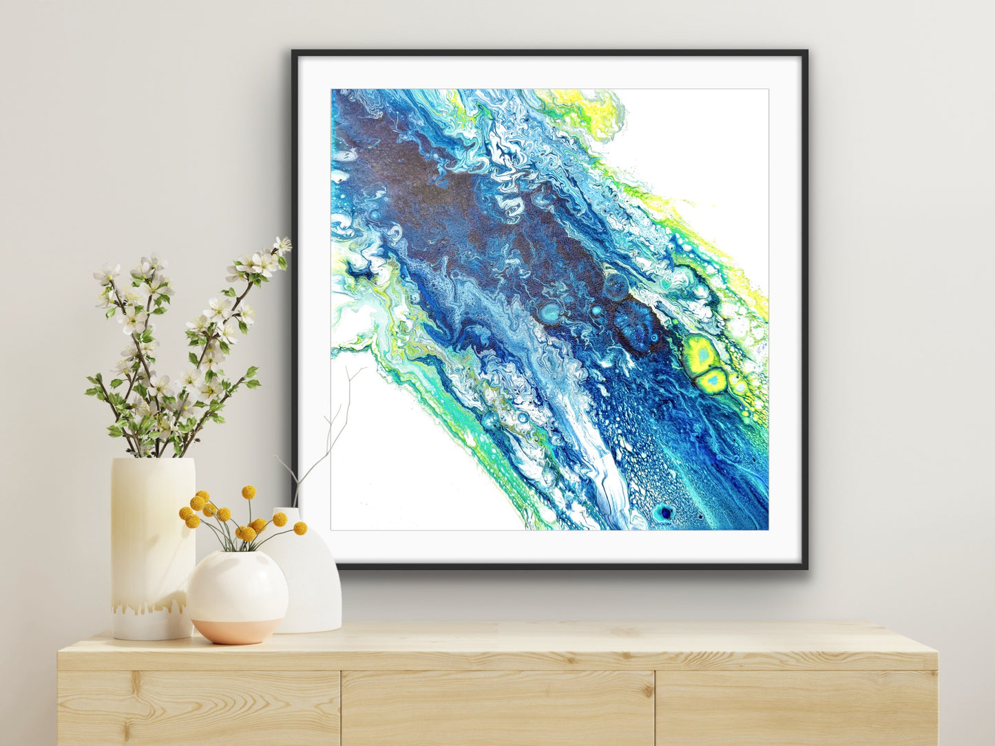 FLOW - Paper Art Print