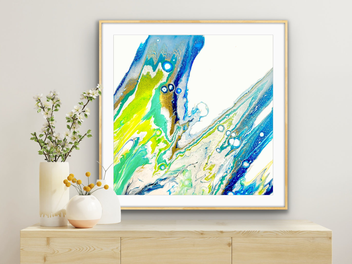 IN MOTION - Paper Art Print