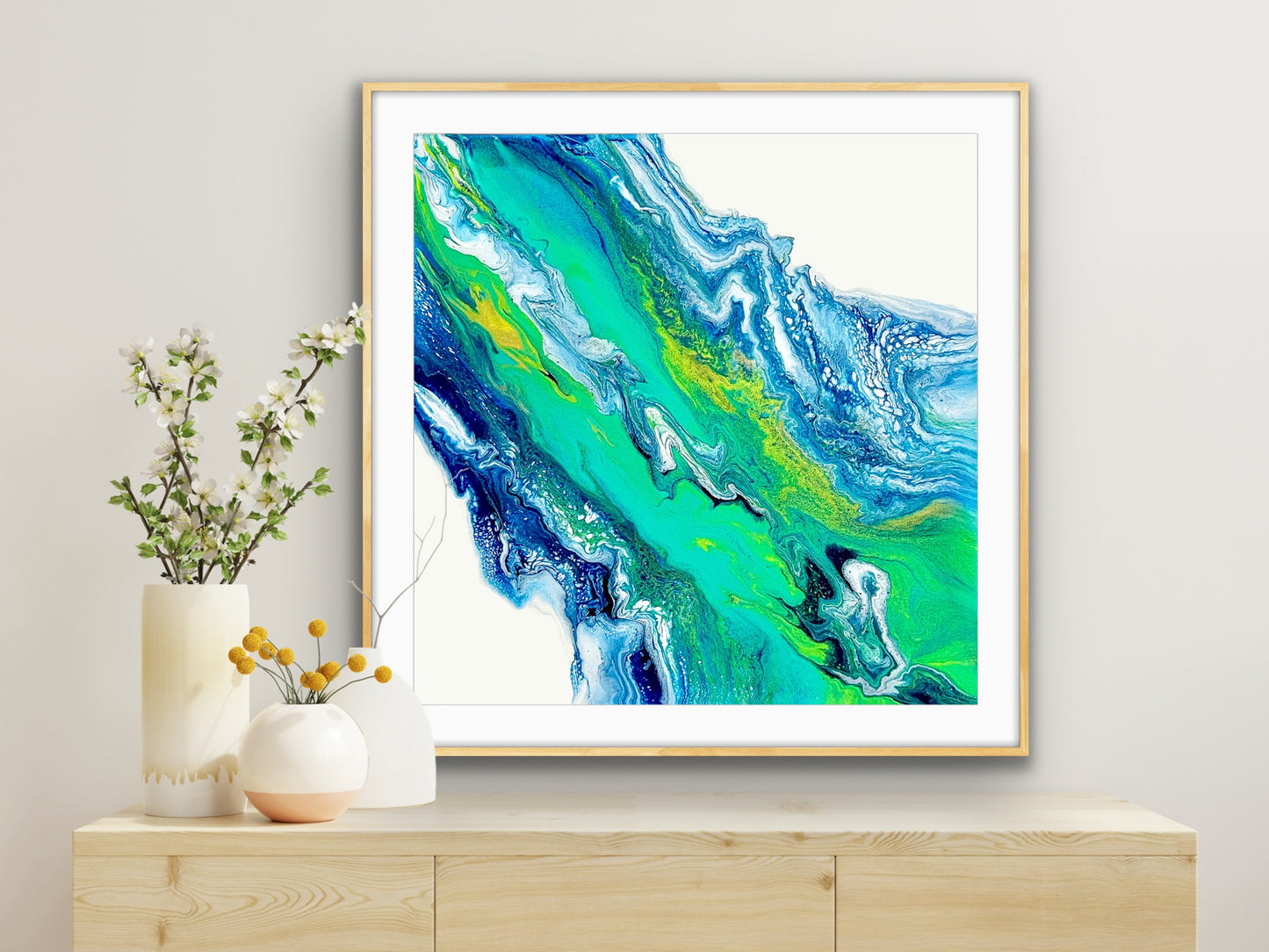 EBB & FLOW - Paper Art Print