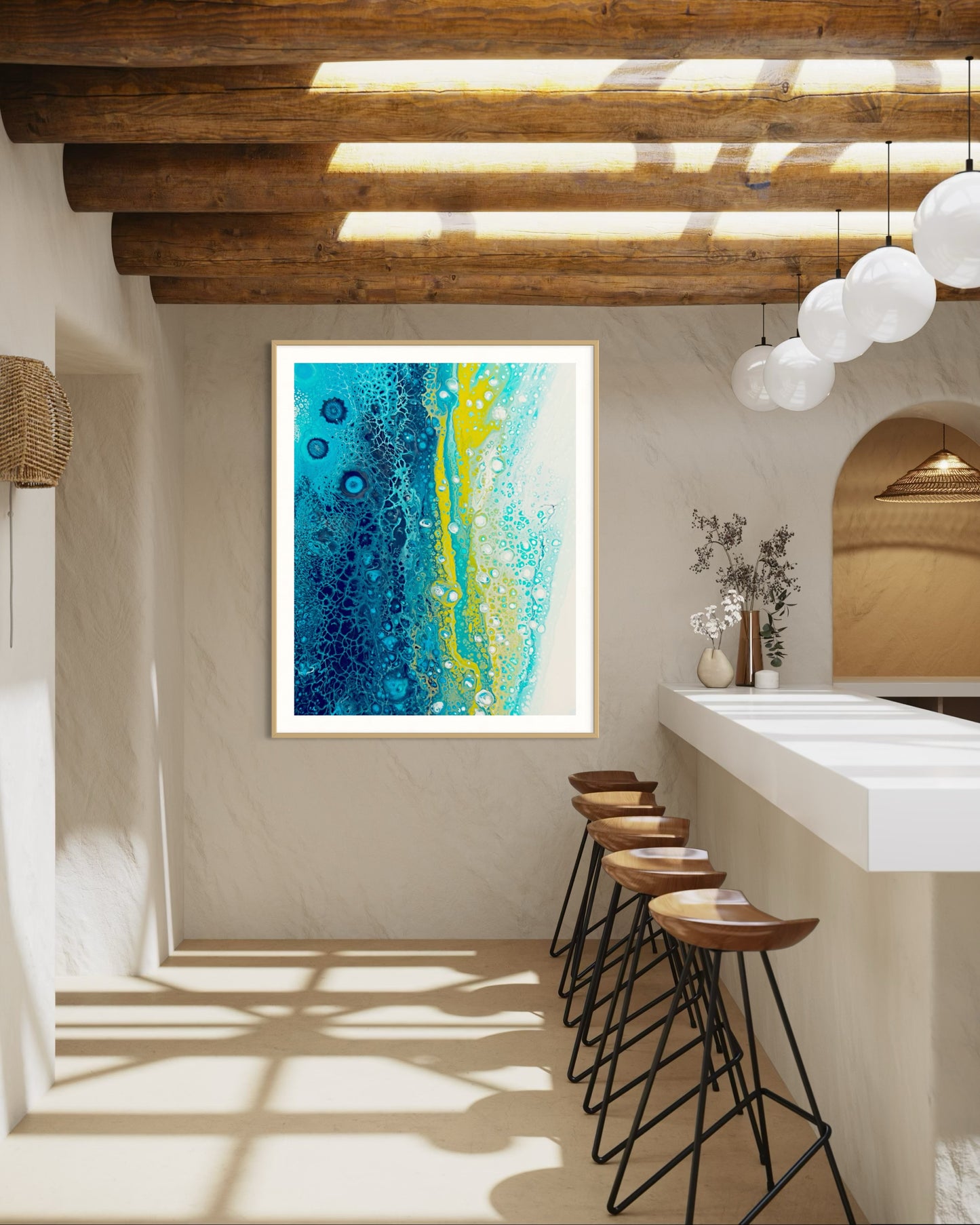 Rising Current - Canvas Art Print