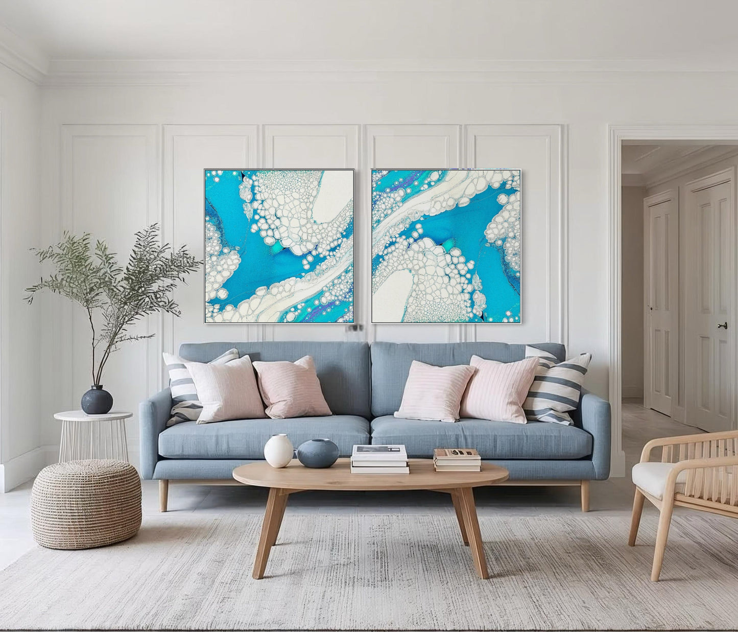 Shore & Shallows - Gallery Set of Two - Canvas Prints