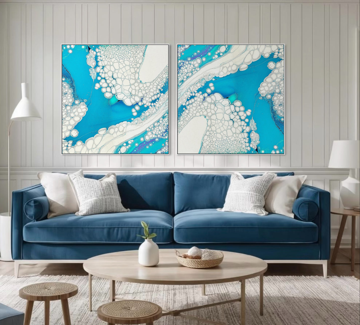 Shore & Shallows - Gallery Set of Two - Canvas Prints