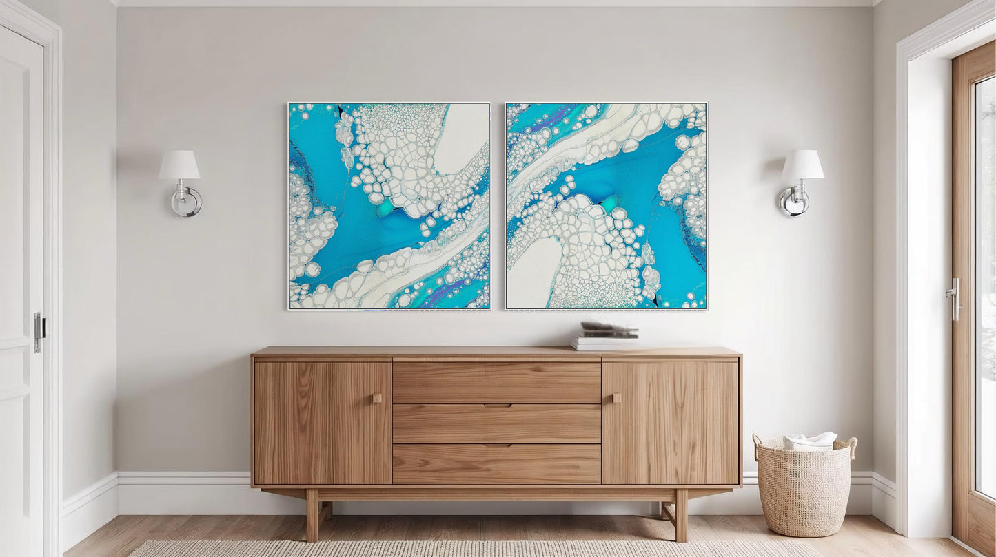 Shore & Shallows - Gallery Set of Two - Canvas Prints