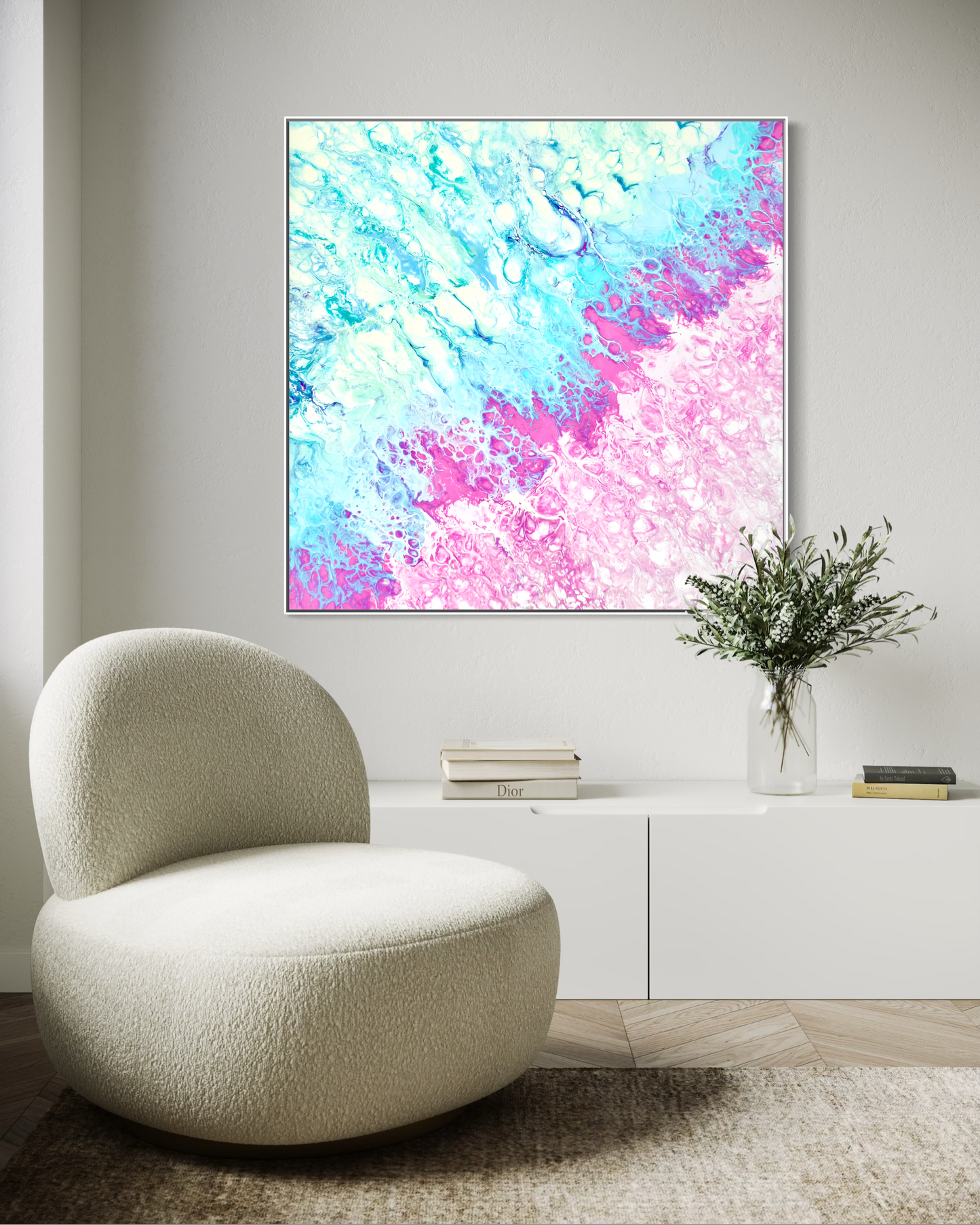 CHROMATIC DRIFT - Canvas Print