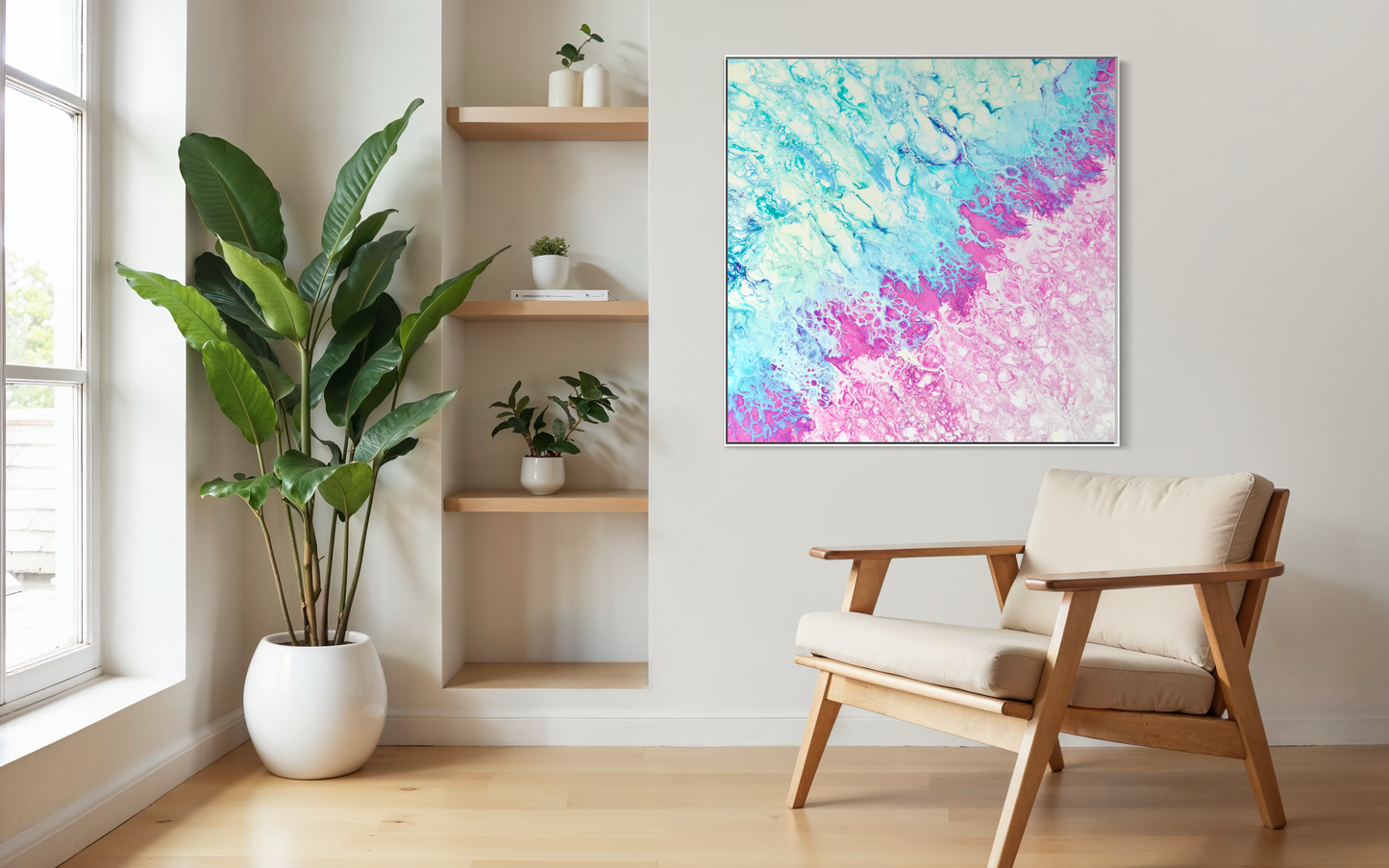 CHROMATIC DRIFT - Canvas Print