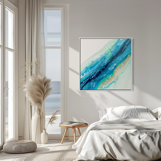 BLUE TIDE - Original Artwork on Canvas