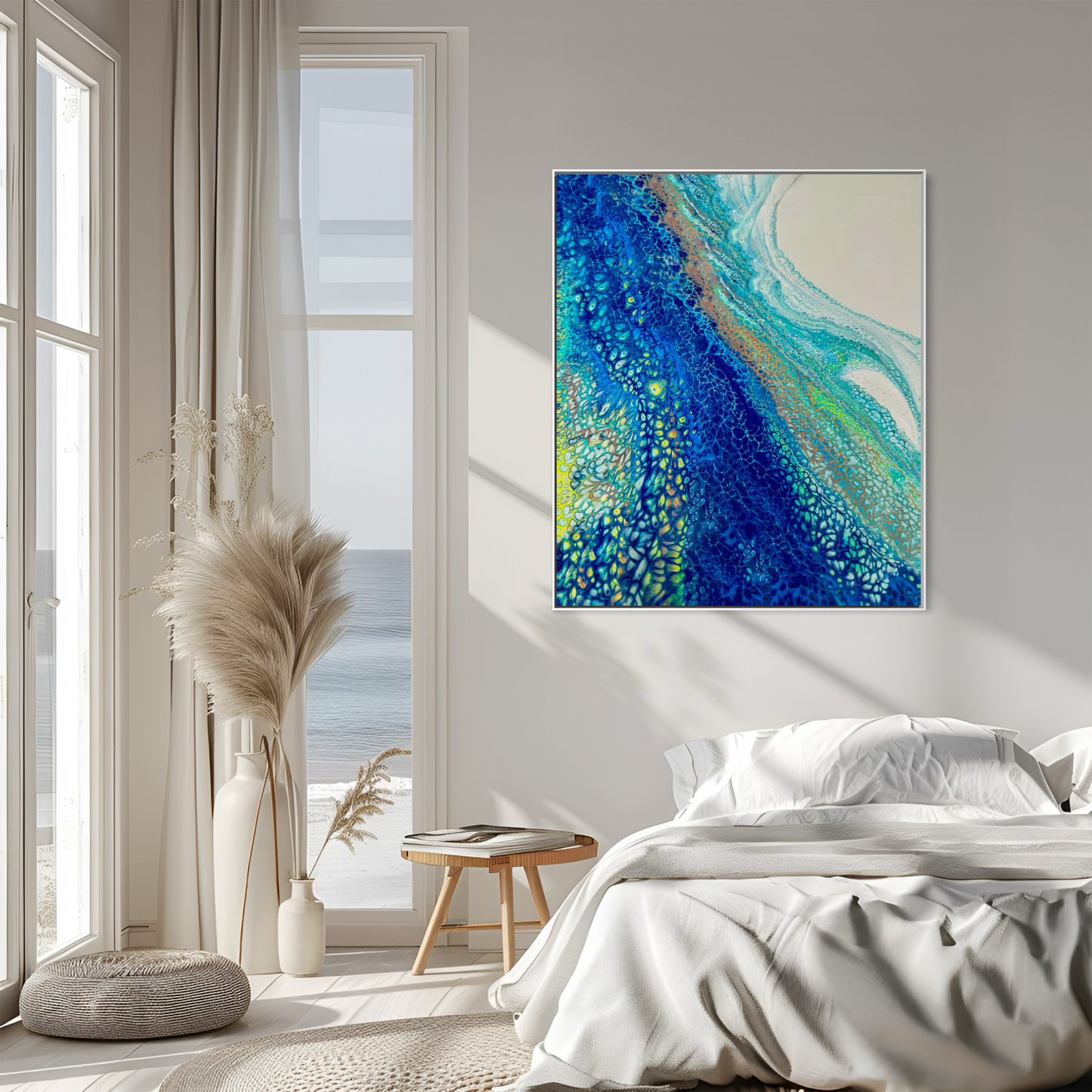 INTO THE BLUE - Canvas Art Print