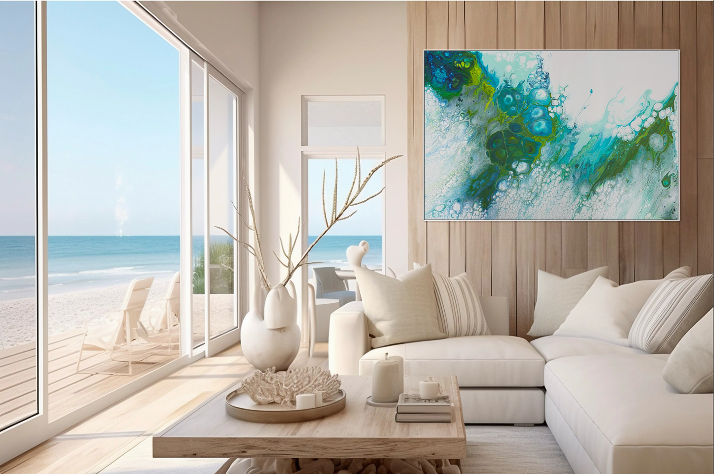 BENEATH THE SURFACE - Canvas Art Print