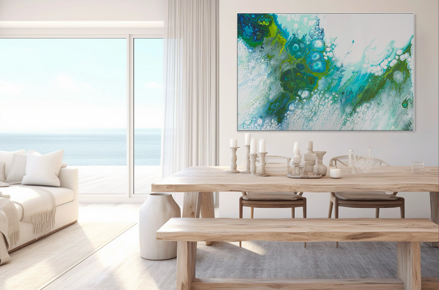 BENEATH THE SURFACE - Canvas Art Print