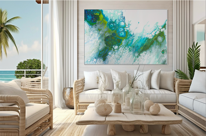 BENEATH THE SURFACE - Canvas Art Print