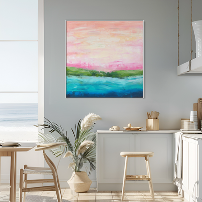 SOLD - Pink Light - Original Artwork on Canvas