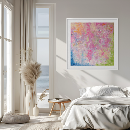 Gentle Bloom - Paper Art Print