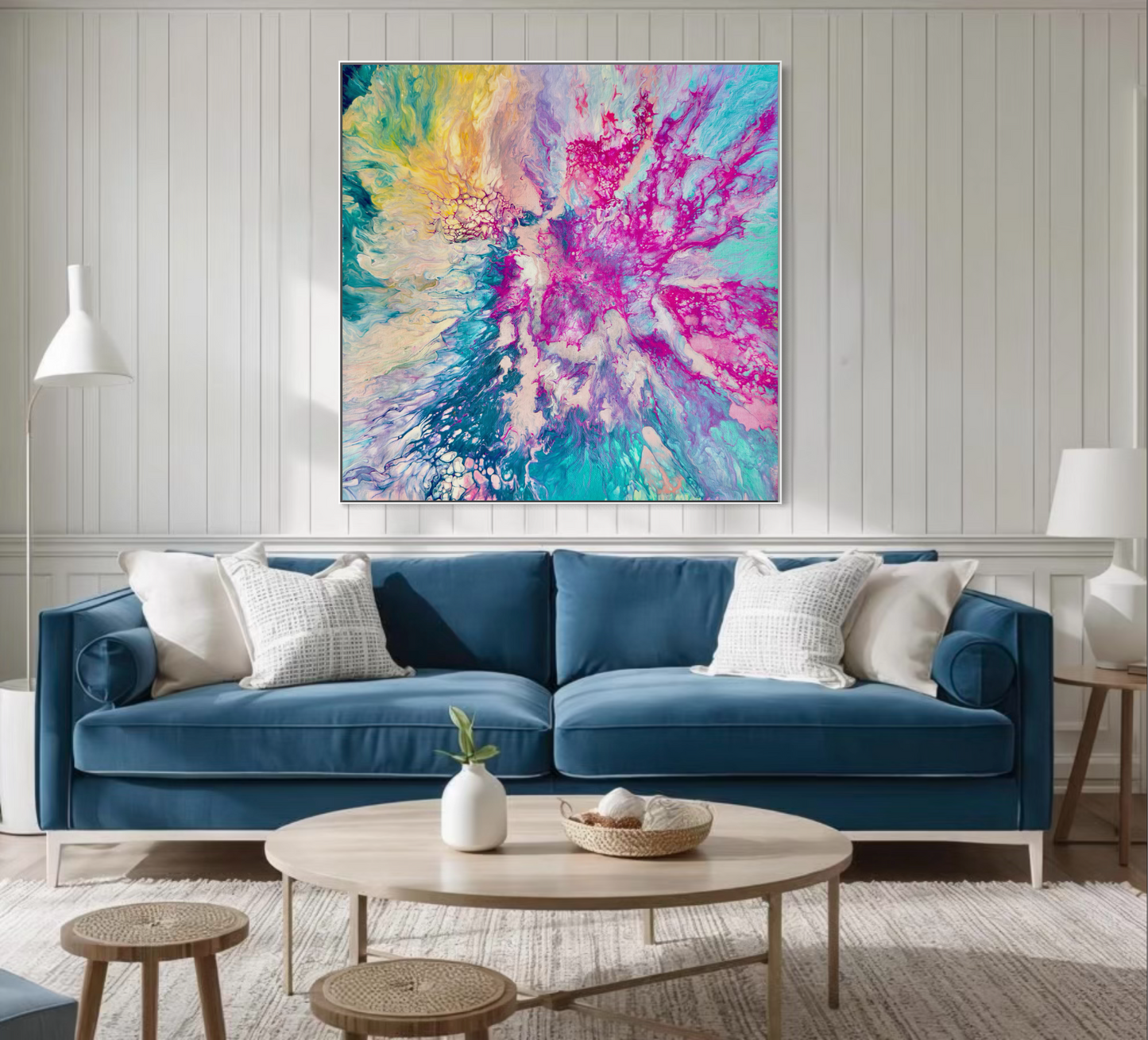 Dreamt in Magenta - Canvas Art Print