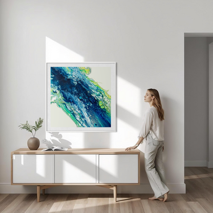 FLOW - Paper Art Print