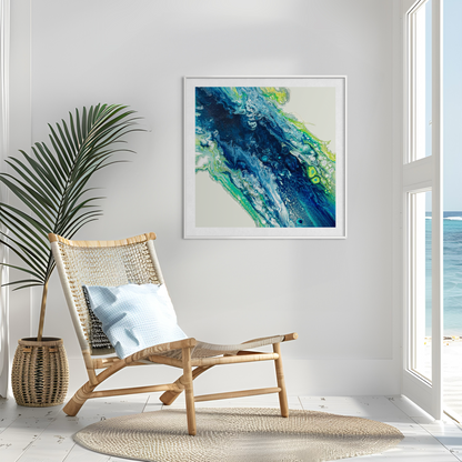 FLOW - Paper Art Print