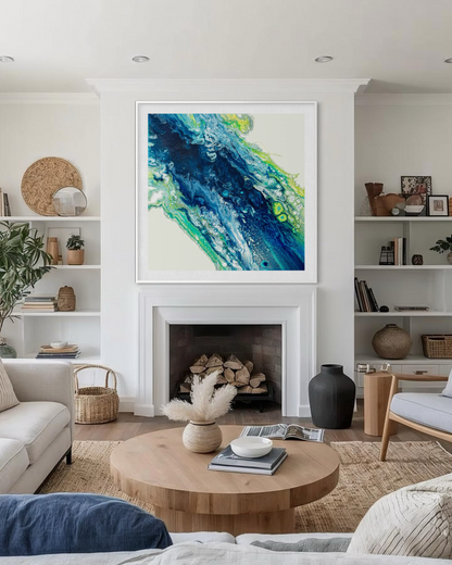 FLOW - Paper Art Print