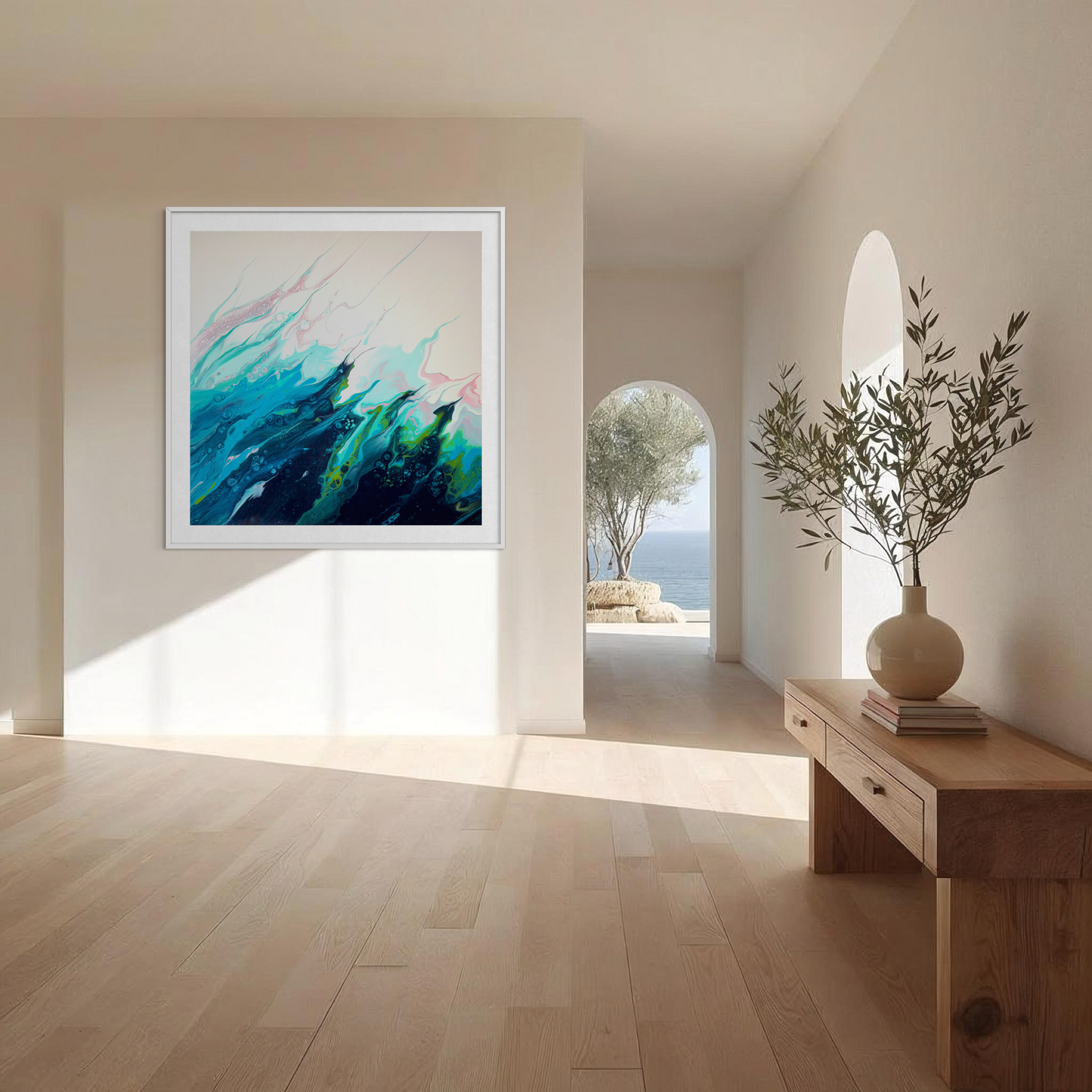 Silent Surge - Art Paper Print