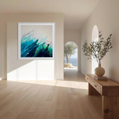 Silent Surge - Art Paper Print