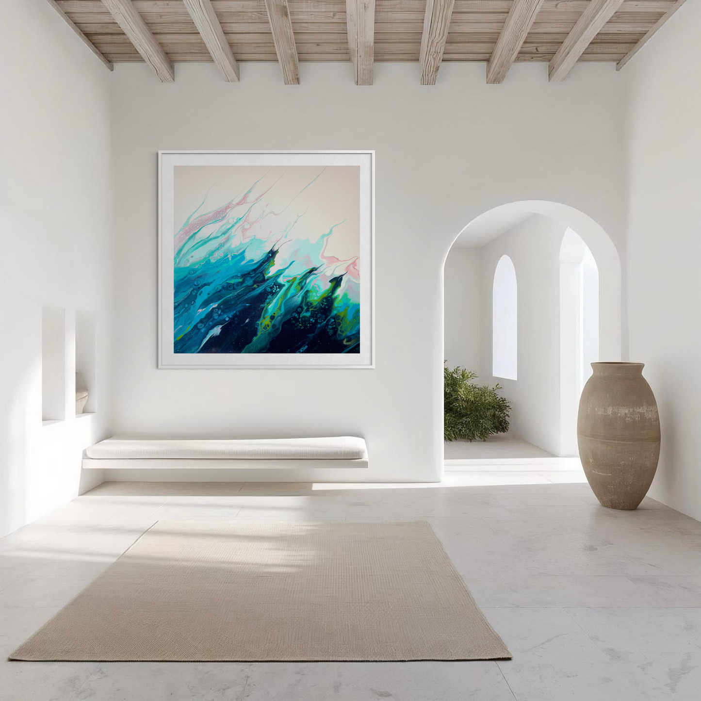 Silent Surge - Art Paper Print