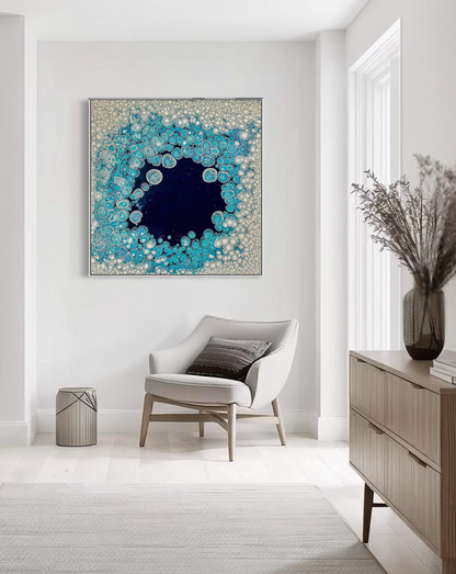 Symphony of Sea Cells - Canvas Art Print