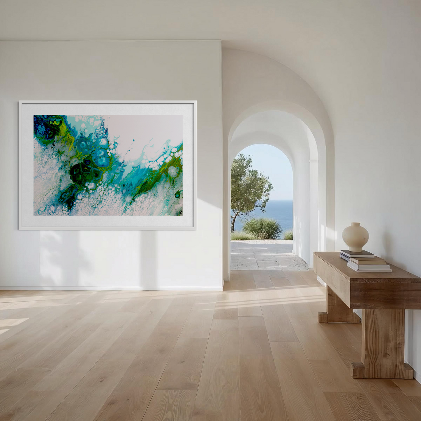Beneath The Surface - Paper Art Print