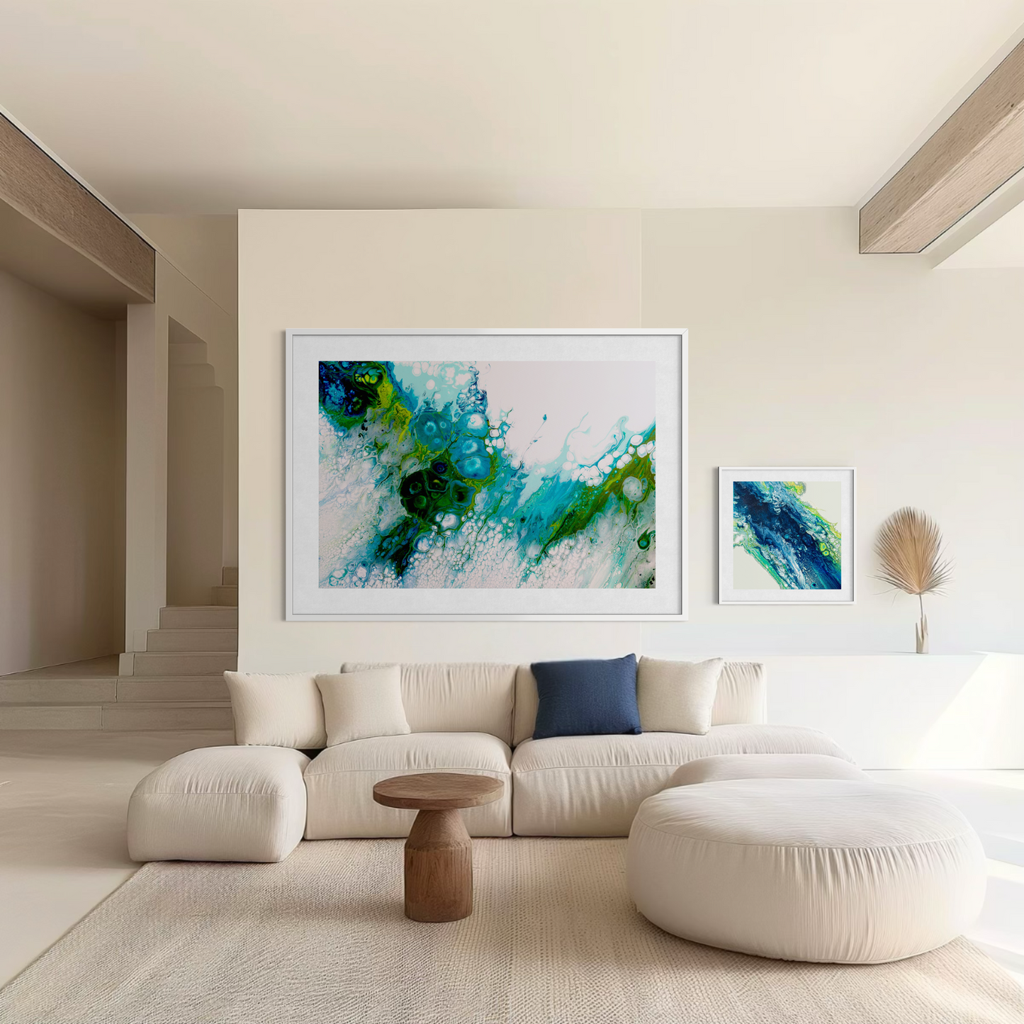 Beneath The Surface - Paper Art Print