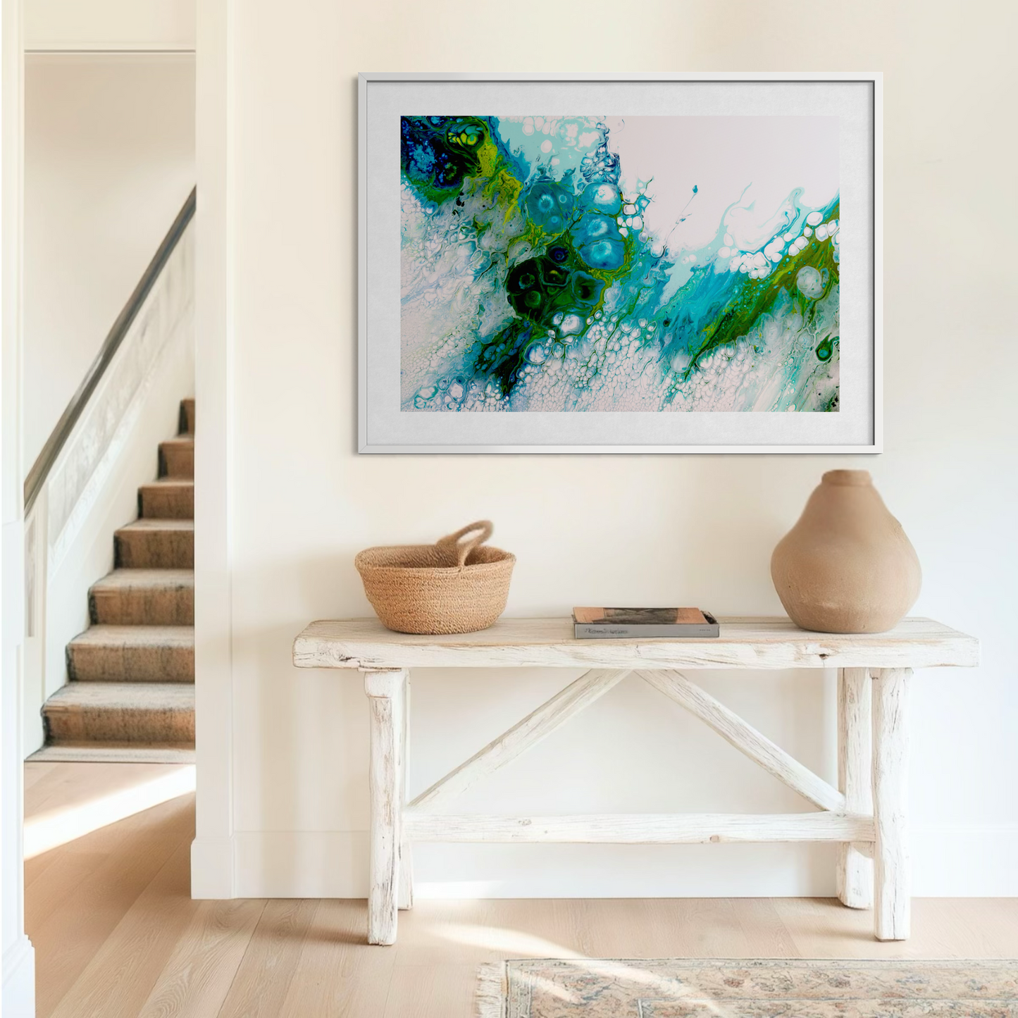 Beneath The Surface - Paper Art Print