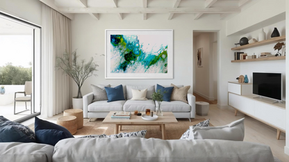 Beneath The Surface - Paper Art Print
