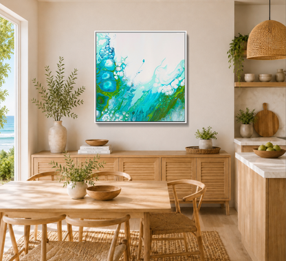 Beyond The Blue - Canvas Art Print
