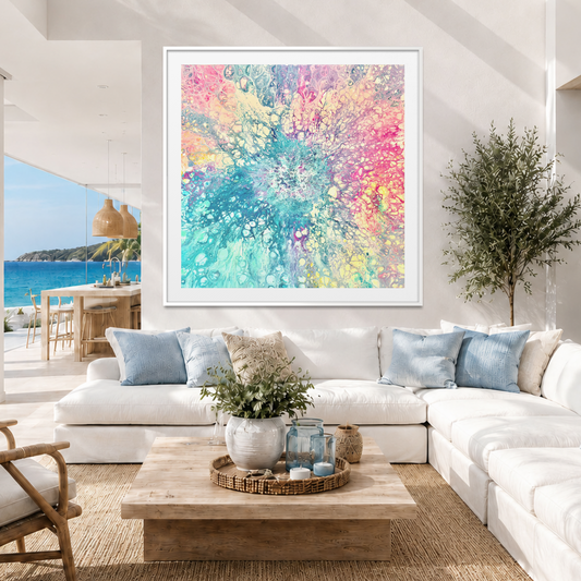 Lost in Lumen - Paper Art Print