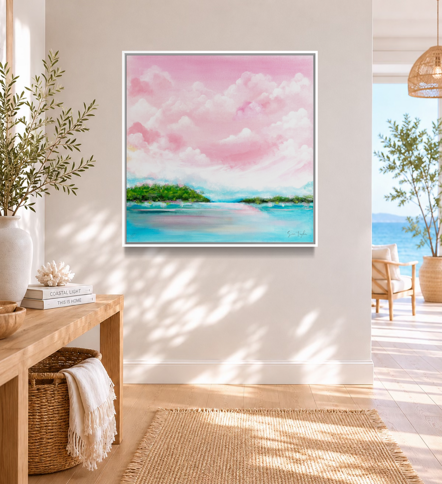 Where The Sky Softens - Canvas Art Print