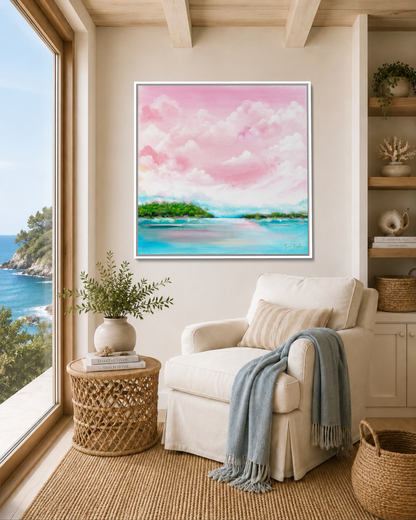 Where The Sky Softens - Canvas Art Print