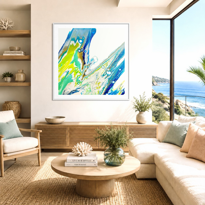 In Motion - Paper Art Print
