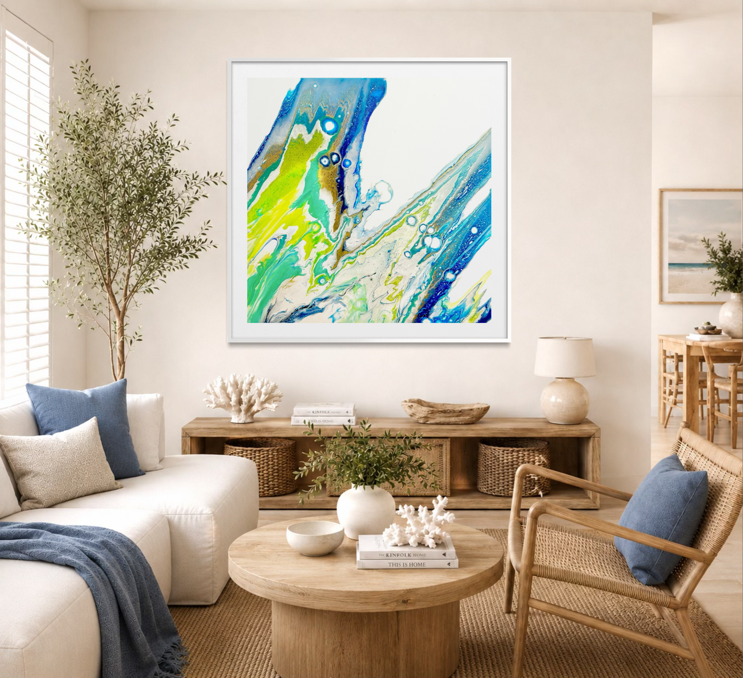 In Motion - Paper Art Print