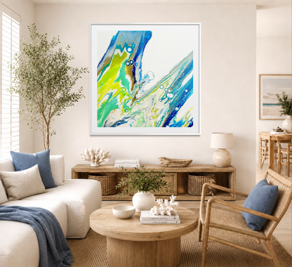 In Motion - Paper Art Print