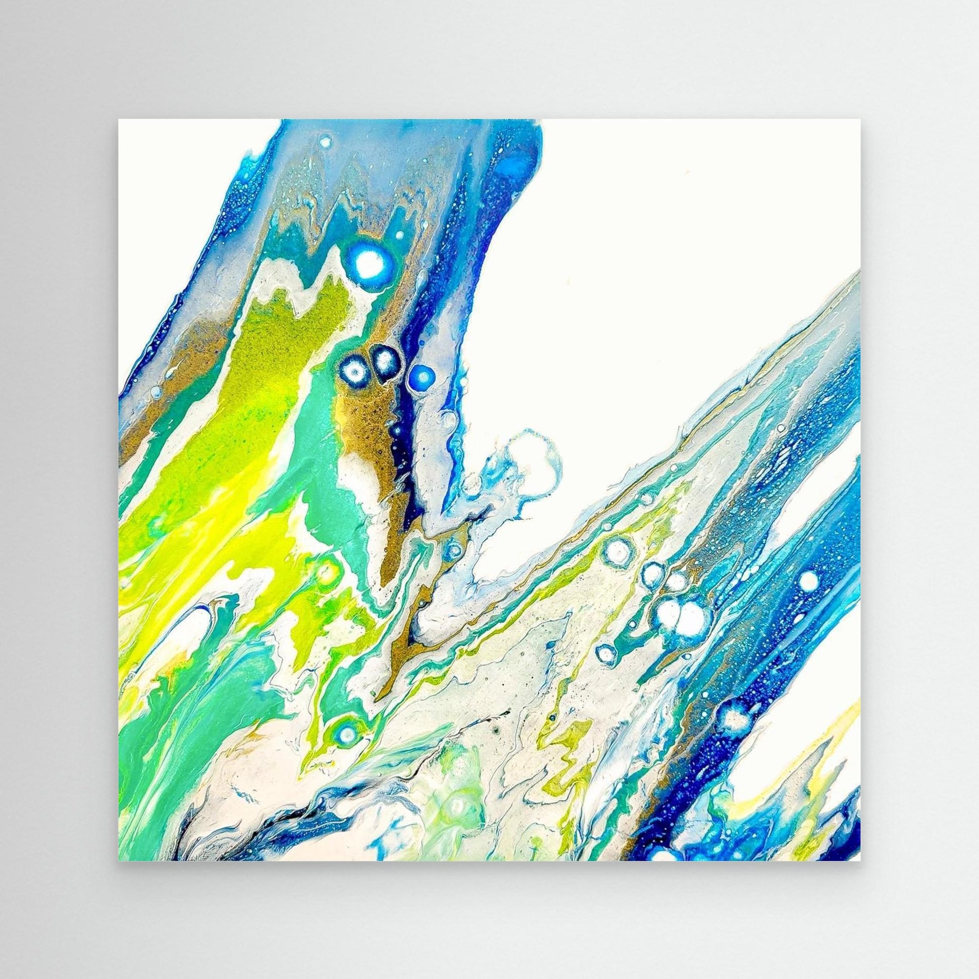 IN MOTION - ORIGINAL, Coastal Abstract Art by Sam Taylor