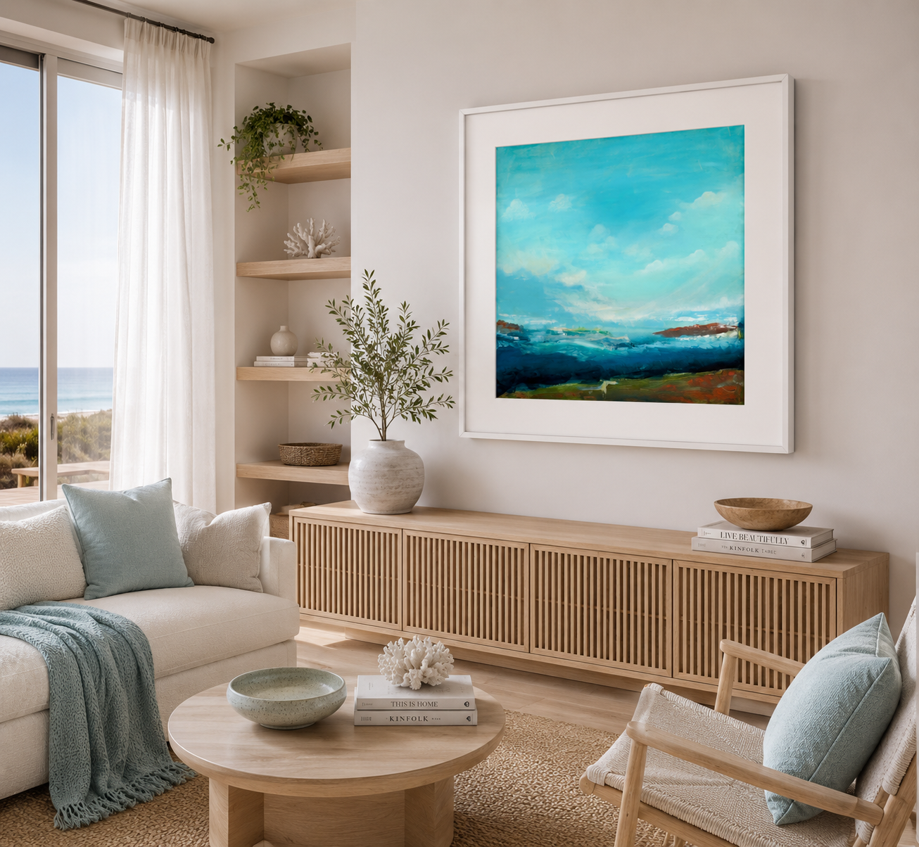Coastal Abstract Art