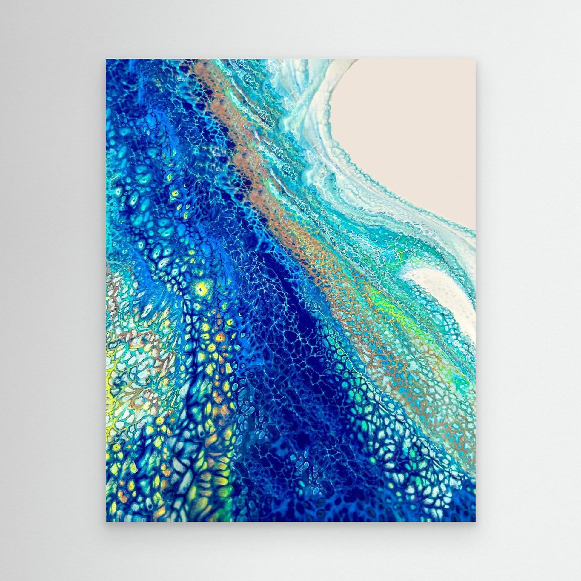 Blue Abstract Art