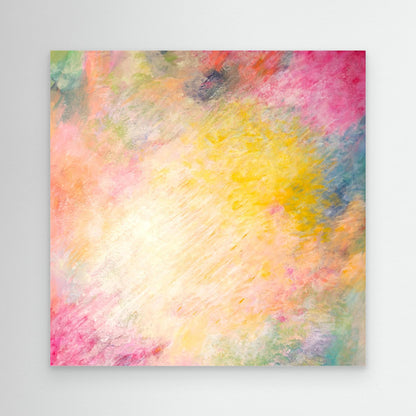 LATE SUMMER LIGHT - Colourful Abstract Art by Sam Taylor