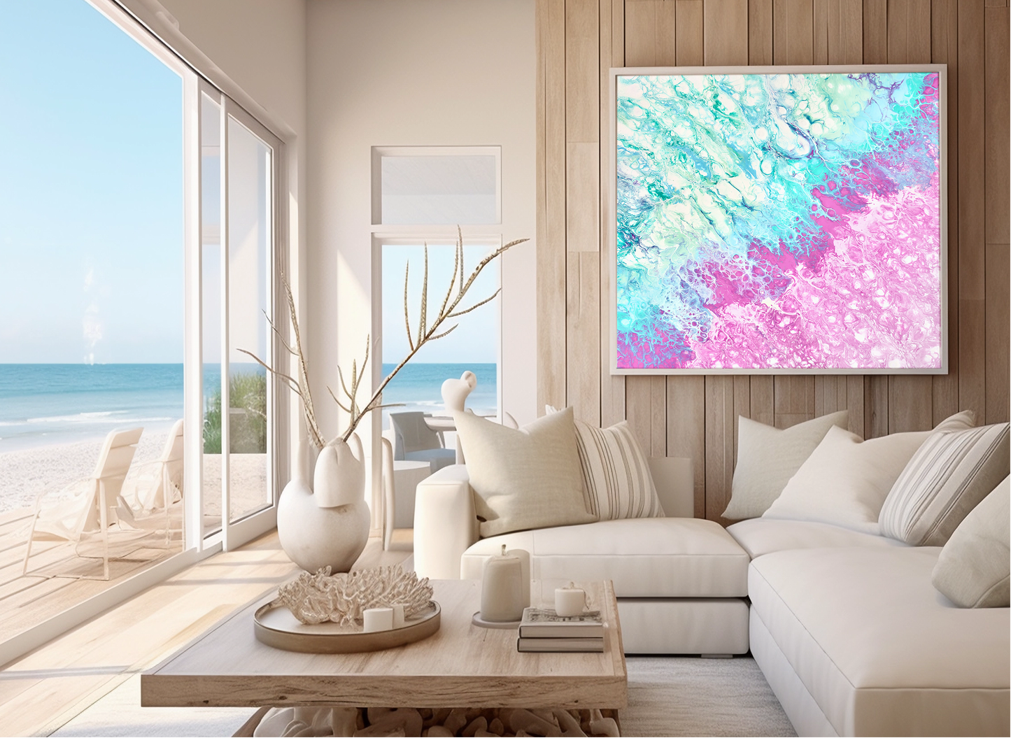 CHROMATIC DRIFT - Canvas Print