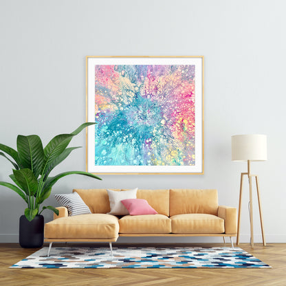 Colourful abstract art