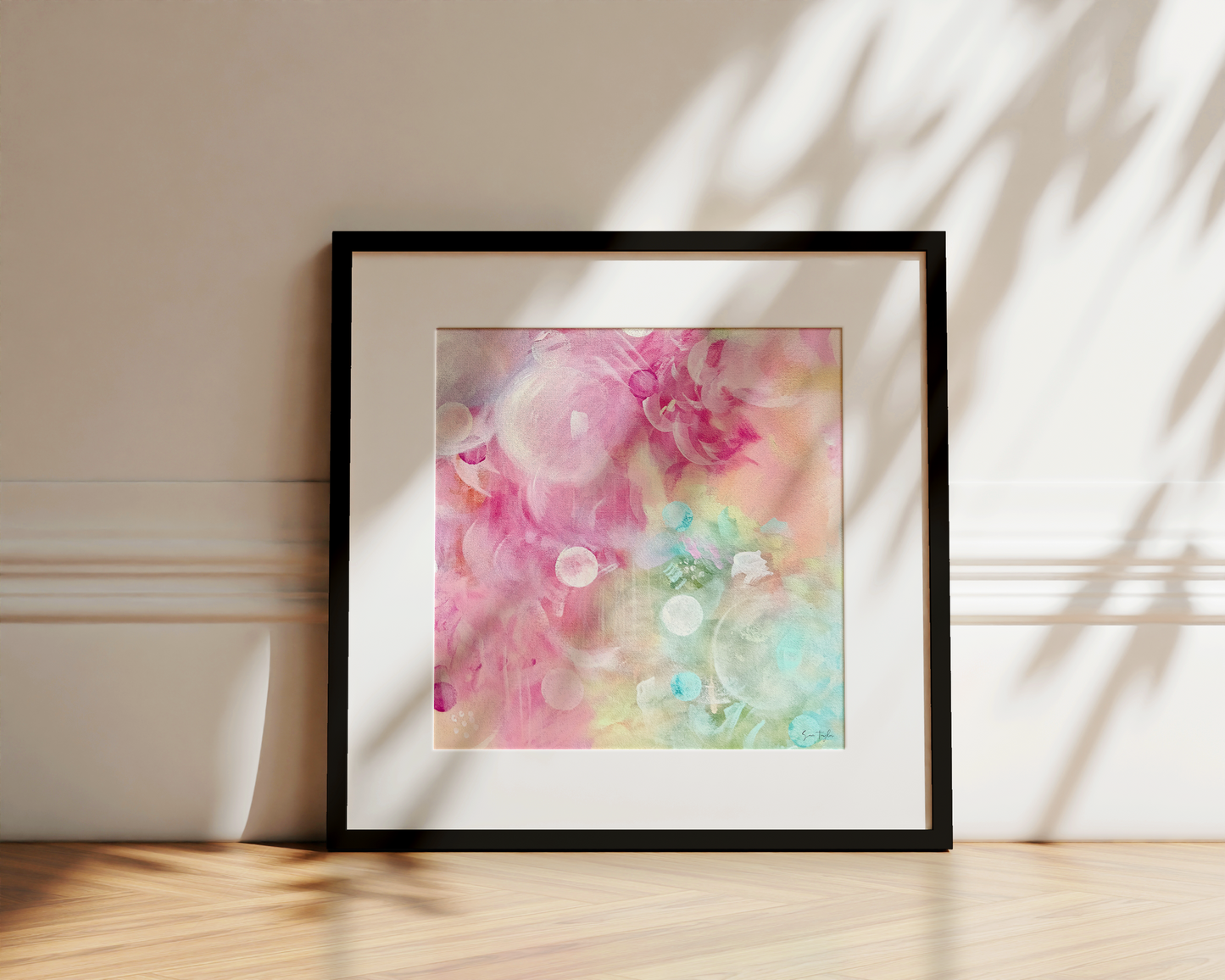 Summer Garden - Paper Art Print