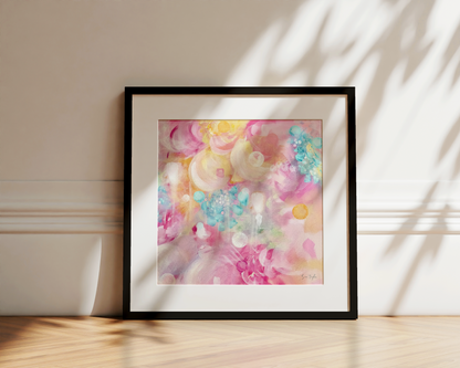 Wild Garden - Paper Art Print