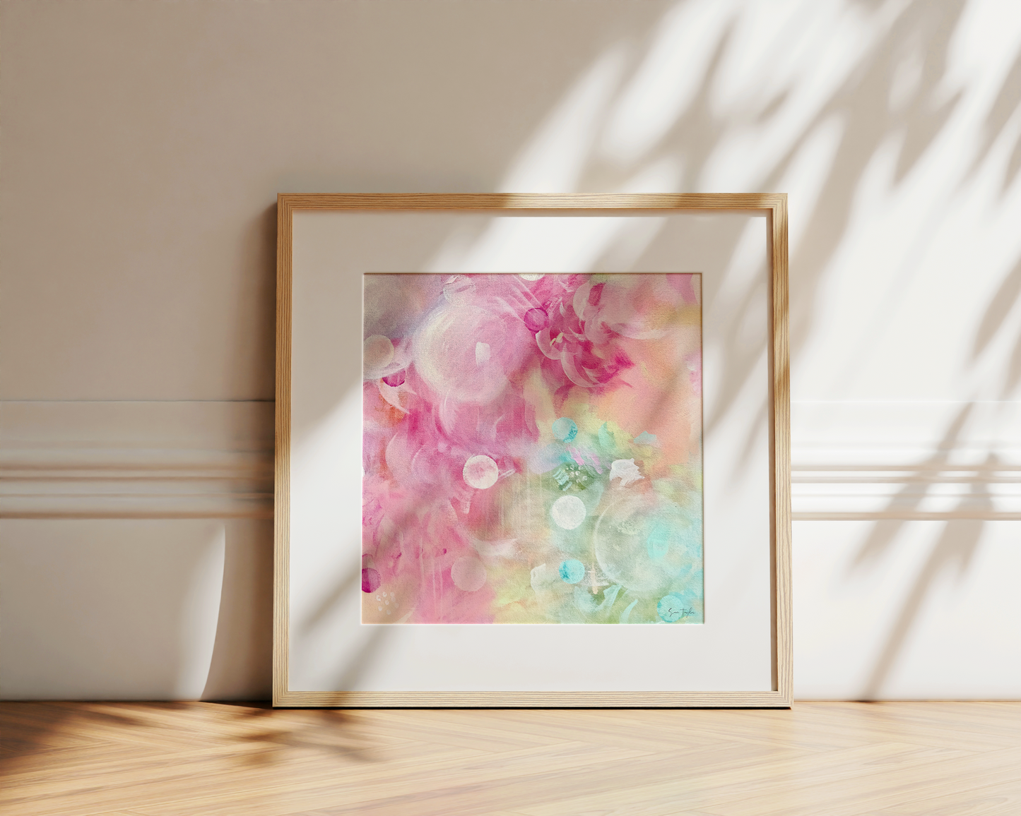 Summer Garden - Paper Art Print